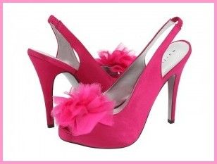 chaussure a talon rose pale