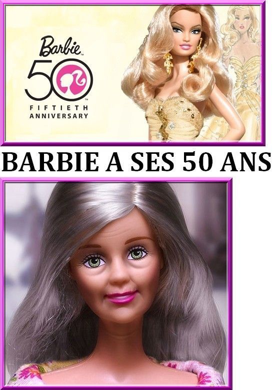 barbie 50 ans