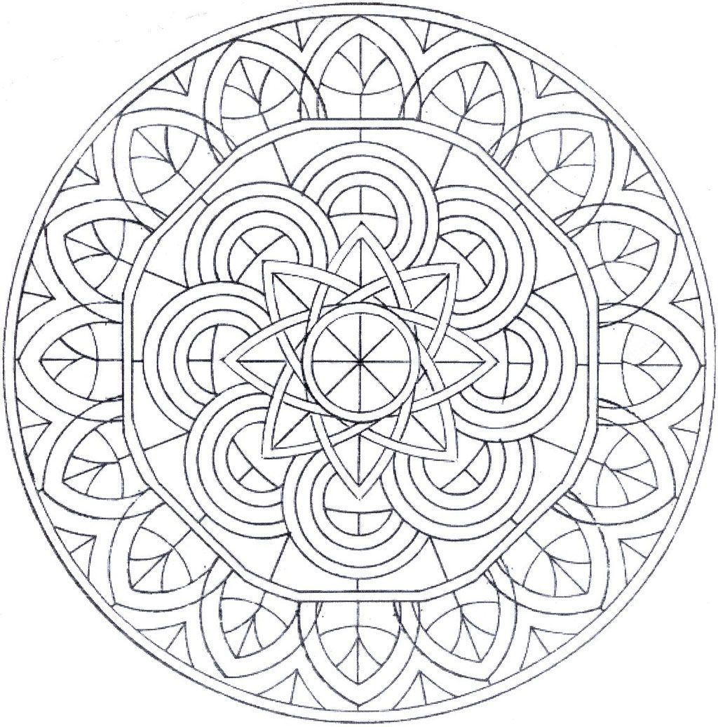 38) MANDALA A IMPRIMER ET A COLORIER