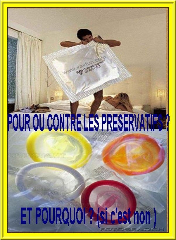 12) LES PRESERVATIFS